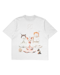 Playera Oversize "Gatriel y Gato Amoroso" FRE3 SPIRITS